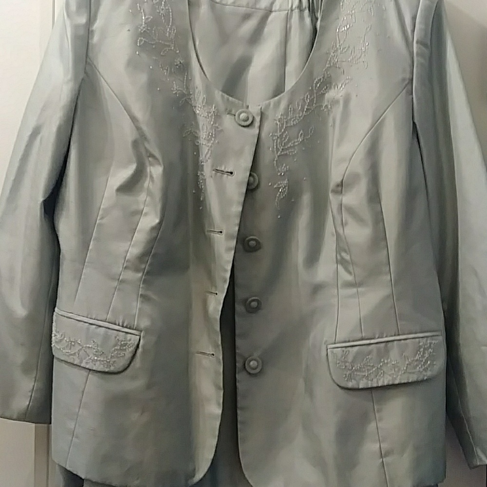 a light mint green